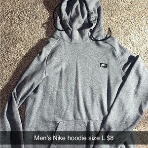 Nike Gray Men's Hoodie